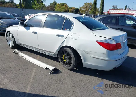 2011 Hyundai Genesis 4.6 z USA, uszkodzony, nr VIN KMHGC4DF6BU118489